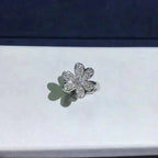 Frivole Silver Diamond Ring – LUX VERSE Luxury Designer Fashion Outlet