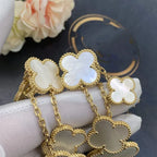 Clover 4 Motifs  White Mop Earrings – LUX VERSE Luxury Designer Fashion Outlet