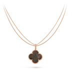 Clover Large 25mm Dark Mop  Necklace – LUX VERSE Luxury Designer Fashion Outlet