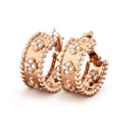 Perlee Diamond Earrings – LUX VERSE Luxury Designer Fashion Outlet