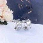 Perlee Diamond Earrings – LUX VERSE Luxury Designer Fashion Outlet