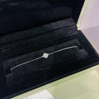 Clover  Single Flower Bracelet Silver – LUX VERSE Luxury Designer Fashion Outlet