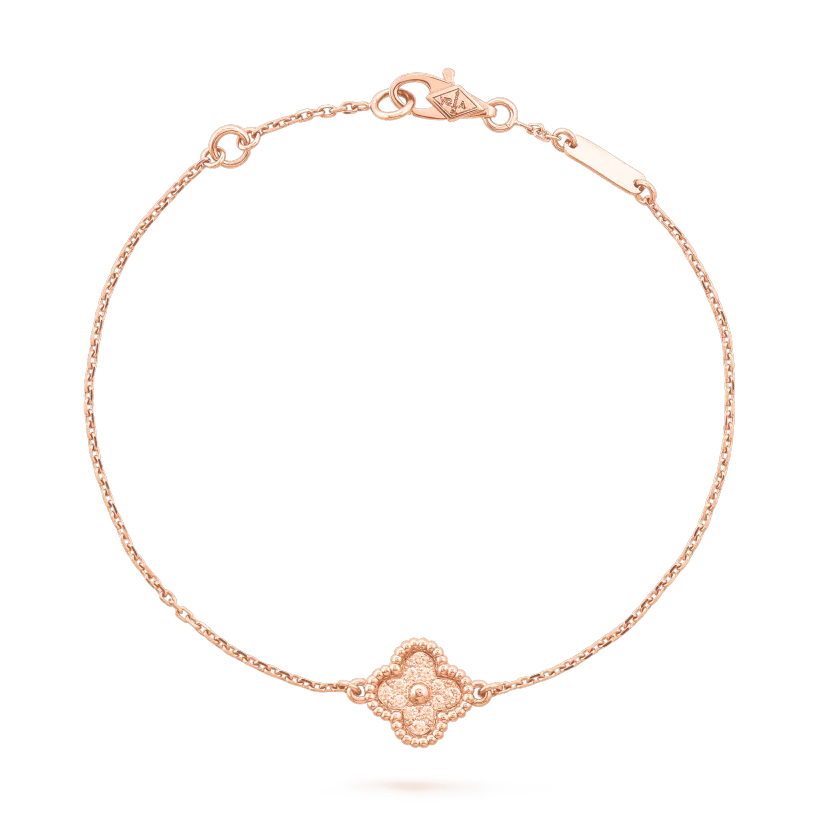 Clover Single Flower Bracelet – LUX VERSE Luxury Designer Fashion Outlet