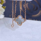 Clover White Mop Single Flower Bracelet – LUX VERSE Luxury Designer Fashion Outlet