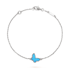 Butterfly Turquoise Butterfly Bracelet Silver – LUX VERSE Luxury Designer Fashion Outlet