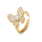 Butterfly Diamond Ring – LUX VERSE Luxury Designer Fashion Outlet