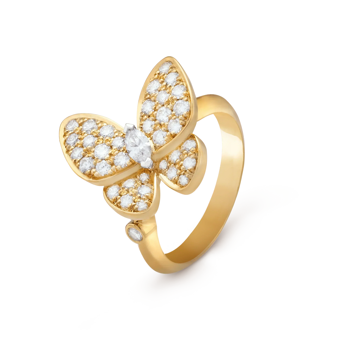 Butterfly Diamond Ring – LUX VERSE Luxury Designer Fashion Outlet