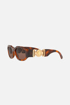 Biggie sunglasses in havana with iconic jellyfish – is distinguished by its strength of character, innovative use of new, – LUX VERSE Luxury Designer Fashion Outlet