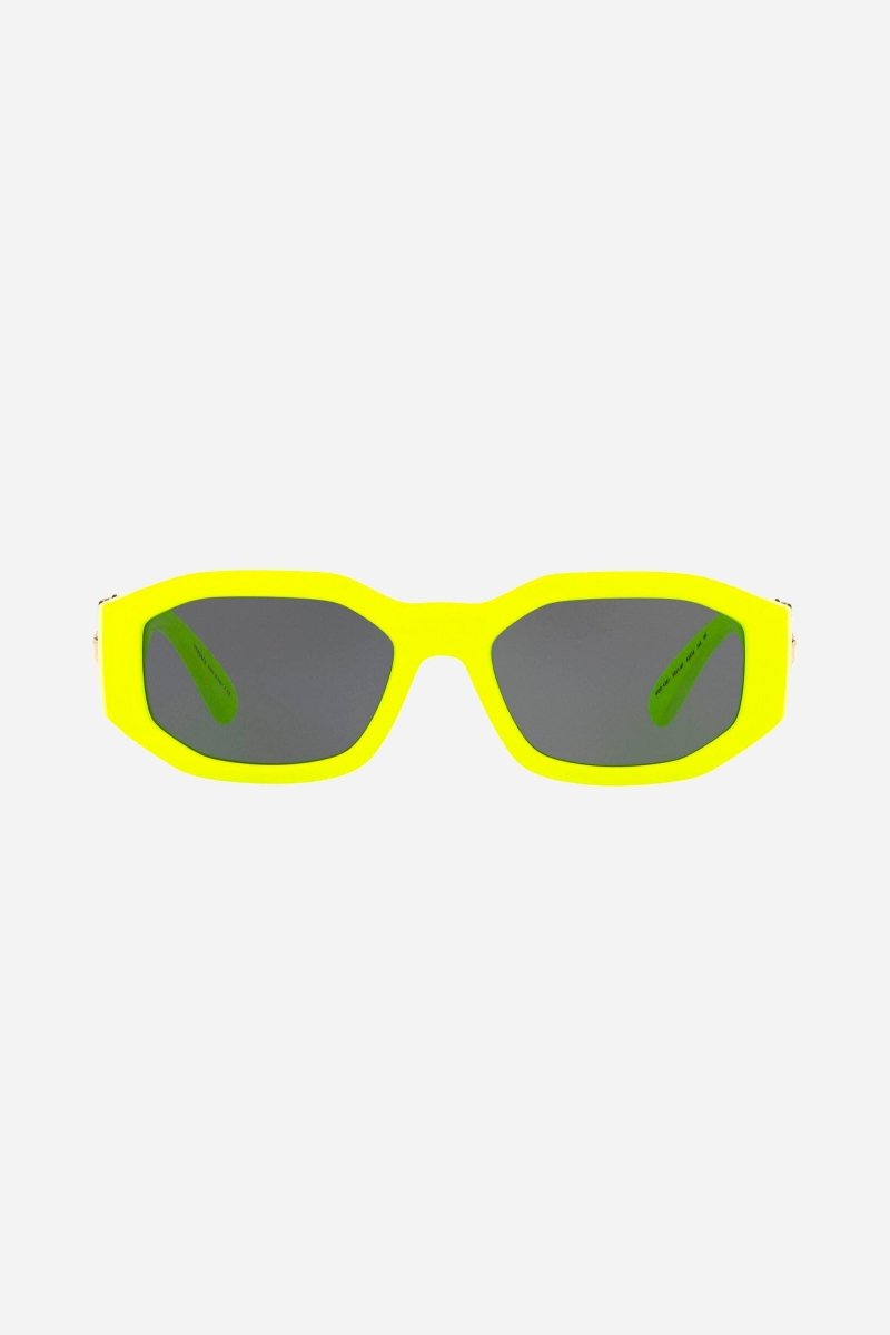 Biggie sunglasses in yellow with iconic jellyfish – designed line of distinctive eyewear available in unisex designs for those who – LUX VERSE Luxury Designer Fashion Outlet