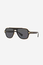 Caravan sunglasses with gold details – designed line of distinctive eyewear available in unisex designs for those who – LUX VERSE Luxury Designer Fashion Outlet