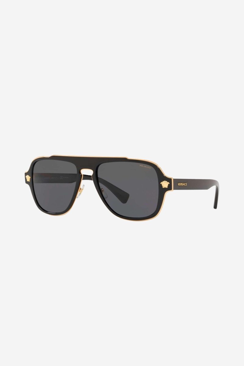 Caravan sunglasses with gold details – designed line of distinctive eyewear available in unisex designs for those who – LUX VERSE Luxury Designer Fashion Outlet