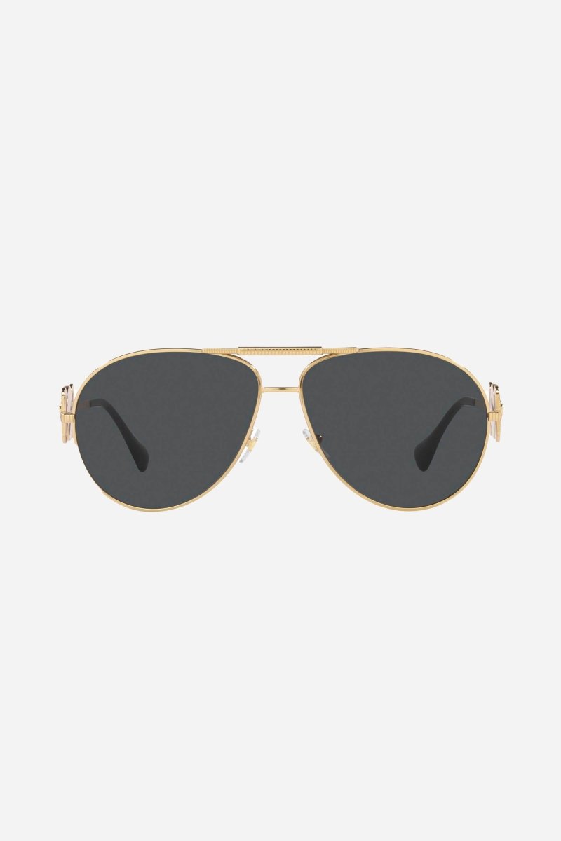 Caravan sunglasses with gold details – is distinguished by its strength of character, innovative use of new, – LUX VERSE Luxury Designer Fashion Outlet