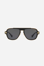 Caravan sunglasses with gold details – is distinguished by its strength of character, innovative use of new, – LUX VERSE Luxury Designer Fashion Outlet
