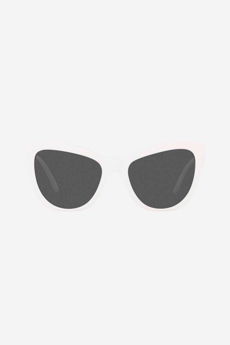 Cat eye white sunglasses – is distinguished by its strength of character, innovative use of new, – LUX VERSE Luxury Designer Fashion Outlet