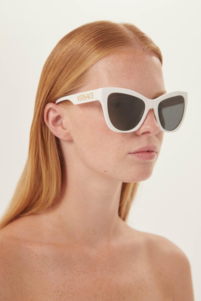 Cat eye white sunglasses – designed line of distinctive eyewear available in unisex designs for those who – LUX VERSE Luxury Designer Fashion Outlet