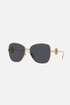 Pilot metal gold sunglasses featuring iconic jellyfish – designed line of distinctive eyewear available in unisex designs for those who – LUX VERSE Luxury Designer Fashion Outlet