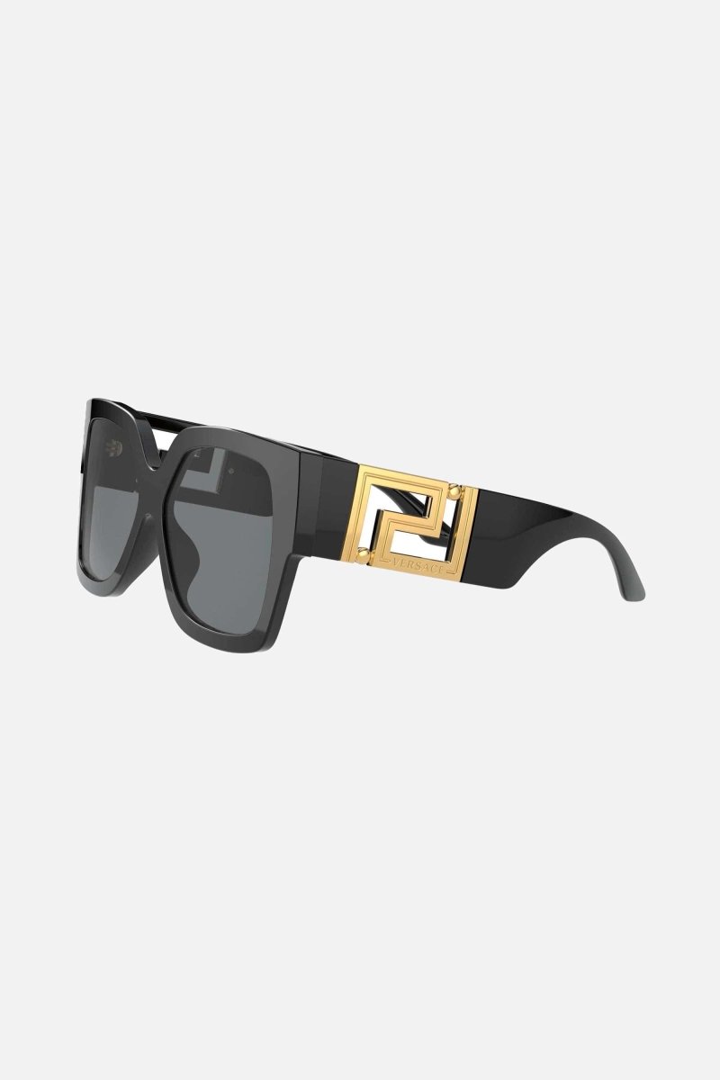 Squared oversized grey sunglasses – is distinguished by its strength of character, innovative use of new, – LUX VERSE Luxury Designer Fashion Outlet