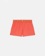 Greca Border Swim Shorts – these swim shorts feature the Greca border with a central Medusa motif on the – LUX VERSE Luxury Designer Fashion Outlet