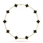 Vintage Alhambra Necklace, 10 motifs – original Packaging, Certificates included – LUX VERSE Luxury Designer Fashion Outlet