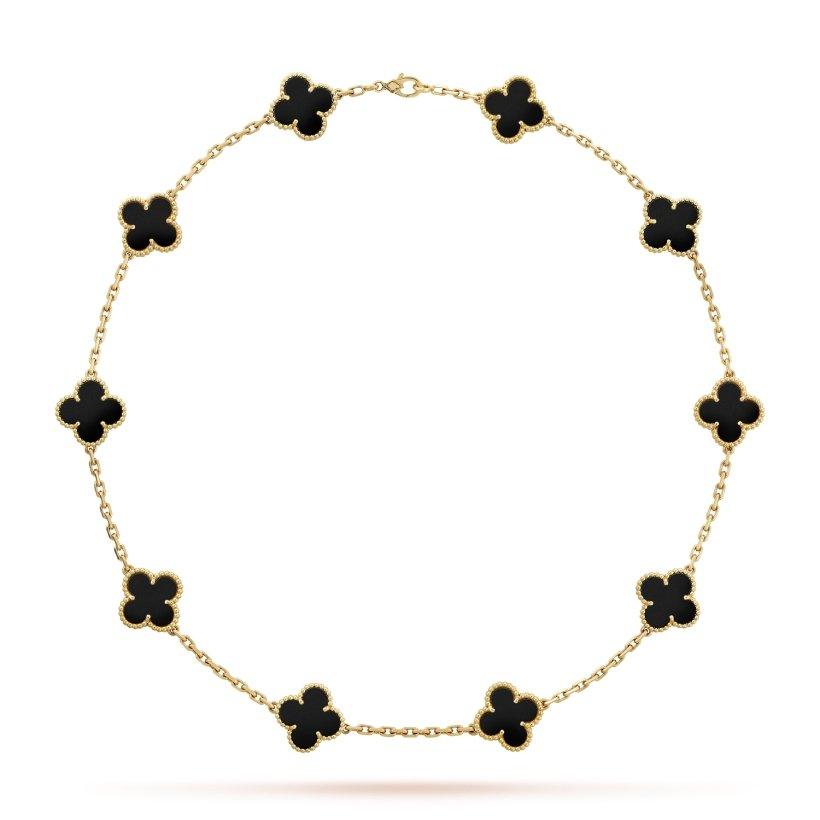 Vintage Alhambra Necklace, 10 motifs – original Packaging, Certificates included – LUX VERSE Luxury Designer Fashion Outlet