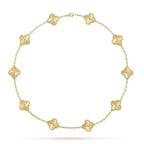 Vintage Alhambra Necklace, 10 motifs – original Packaging, Certificates included – LUX VERSE Luxury Designer Fashion Outlet