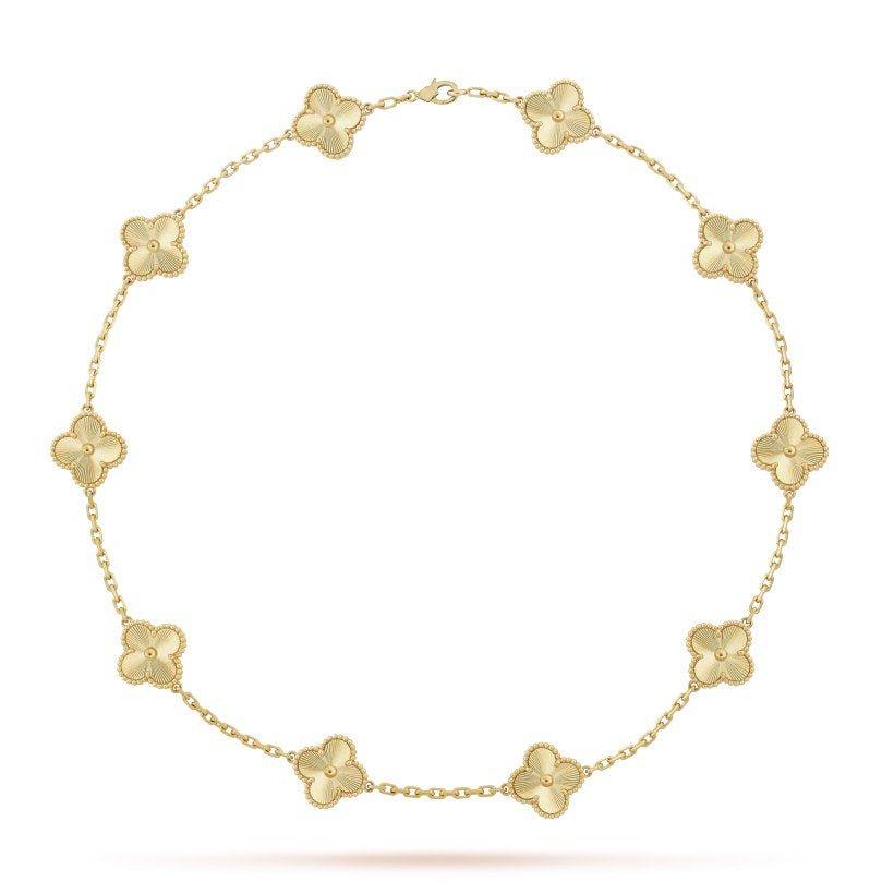 Vintage Alhambra Necklace, 10 motifs – original Packaging, Certificates included – LUX VERSE Luxury Designer Fashion Outlet