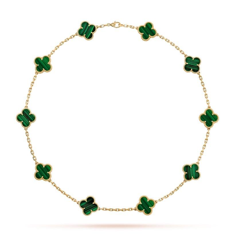 Vintage Alhambra Necklace, 10 motifs – faithful to the first Alhambra® jewel, the Vintage Alhambra pieces stand out for – LUX VERSE Luxury Designer Fashion Outlet