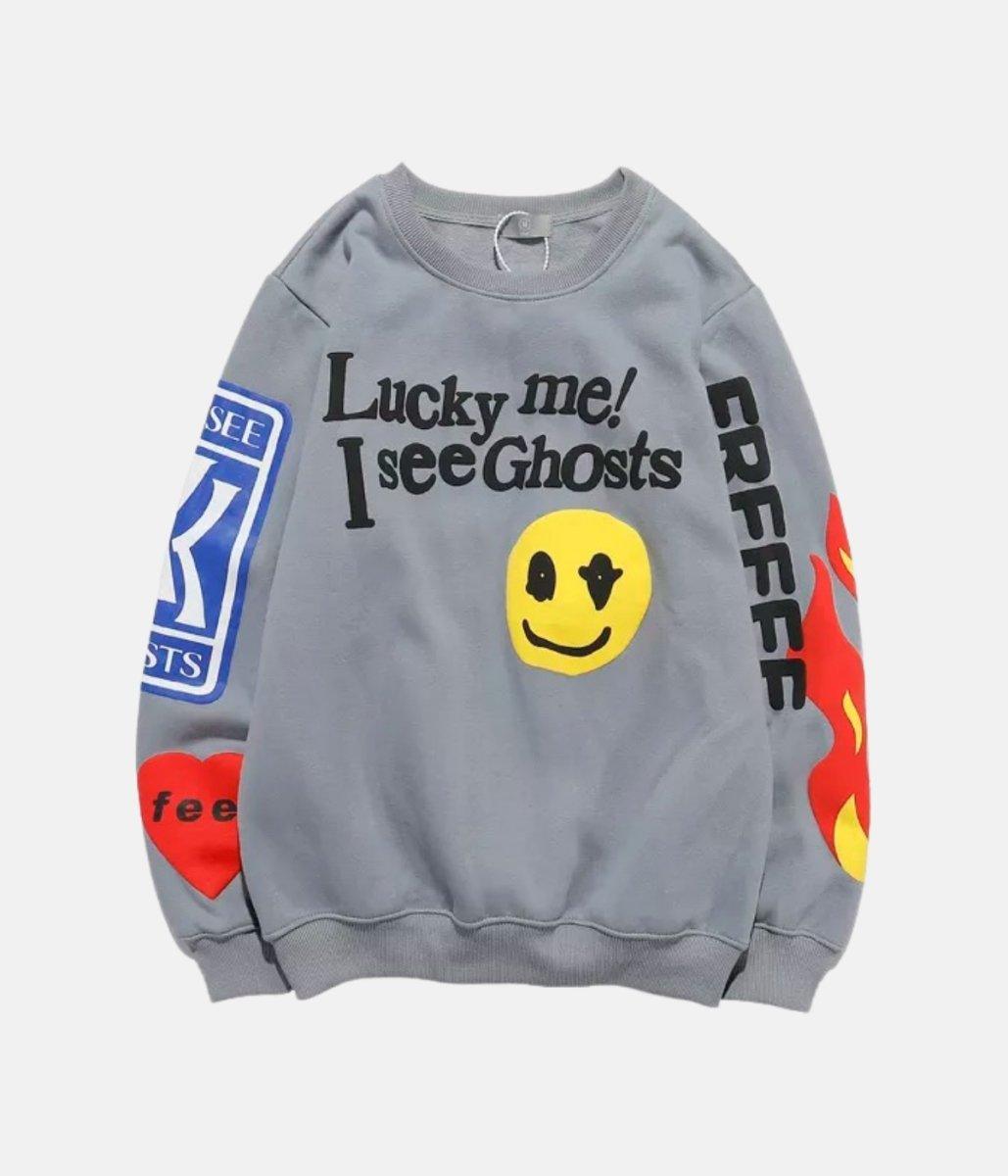 Ward Sweatshirt | Kids See Ghosts – material: Premium Cotton & Polyester Design: Foam Print | Fit type: – LUX VERSE Luxury Designer Fashion Outlet
