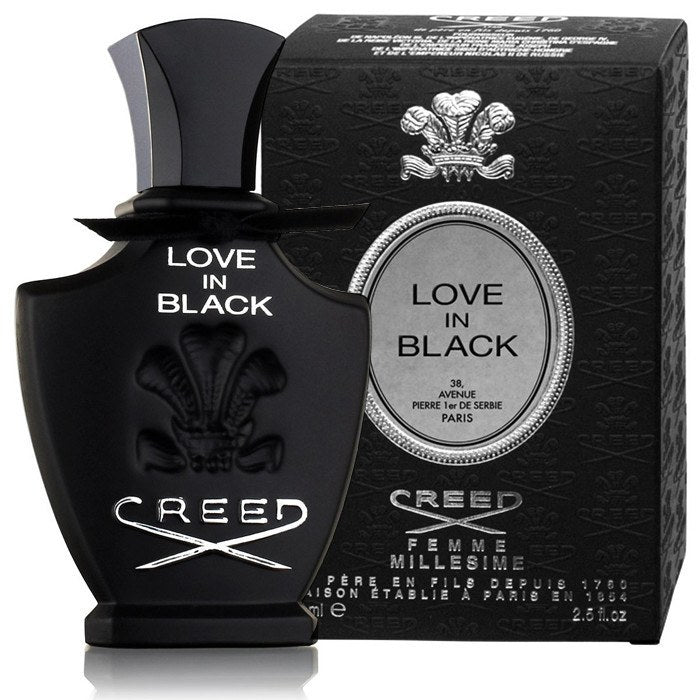 Creed Love in Black 2.5 oz EDP for women – love in Black was released by Creed in 2008 – LUX VERSE Luxury Designer Fashion Outlet