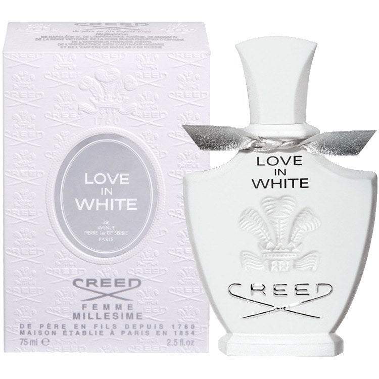Creed Love in White 2.5 oz EDP for women – enjoyed by two First Ladies of the United States, Love In White evokes America's – LUX VERSE Luxury Designer Fashion Outlet