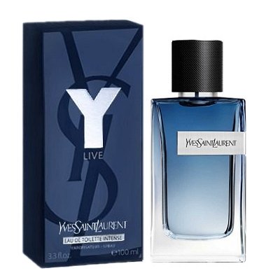 Y Live Intense By YSL 3.3 oz EDT for men – y Live Intense Cologne by Yves Saint Laurent, The citrus accords in this spicy – LUX VERSE Luxury Designer Fashion Outlet