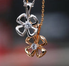 Fiorever Necklace Diamond Center – LUX VERSE Luxury Designer Fashion Outlet