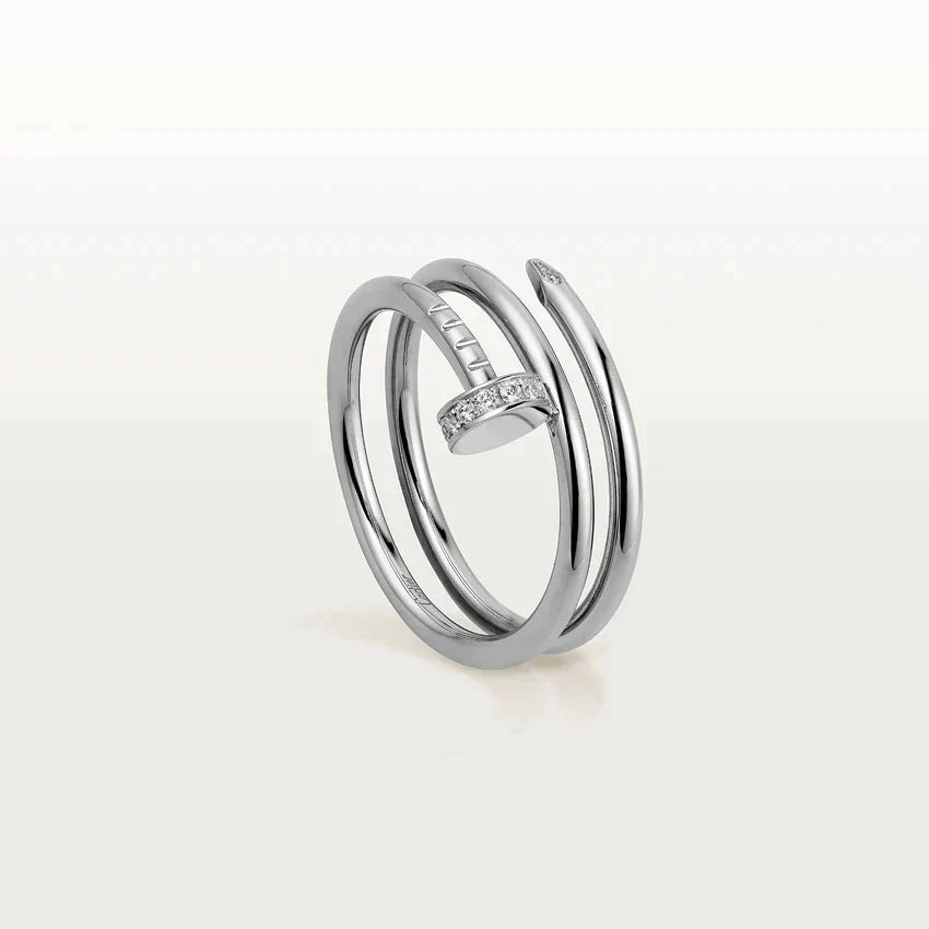 Juste Ring 1.8mm Silver Double Row – LUX VERSE Luxury Designer Fashion Outlet