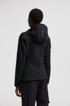Zumeles Hooded Shell Jacket – crafted from micro ripstop Nylon lining Down-filled Water-repellent-look two-way – LUX VERSE Luxury Designer Fashion Outlet