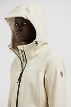 Zumeles Hooded Shell Jacket – crafted from micro ripstop Nylon lining Down-filled Water-repellent-look two-way – LUX VERSE Luxury Designer Fashion Outlet