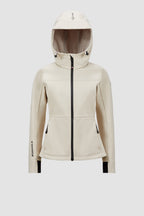 Zumeles Hooded Shell Jacket – crafted from micro ripstop Nylon lining Down-filled Water-repellent-look two-way – LUX VERSE Luxury Designer Fashion Outlet